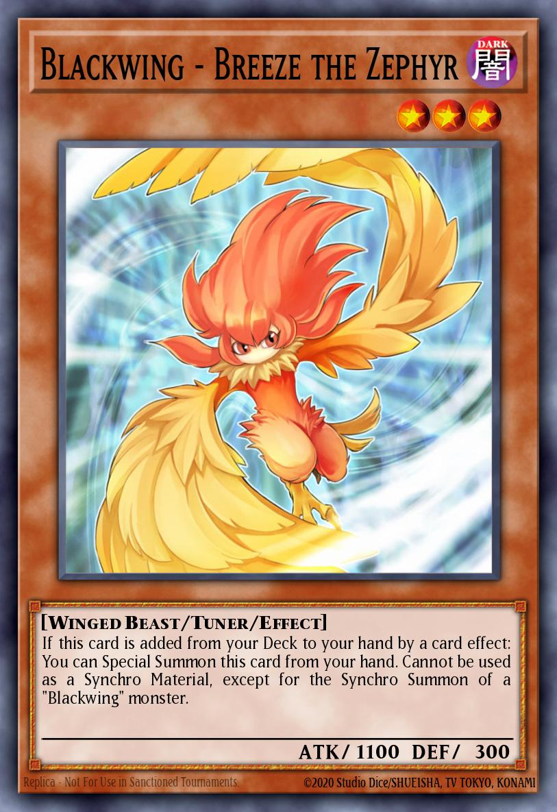 Blackwing - Breeze the Zephyr #TSHD-EN003 – The Shining Darkness card