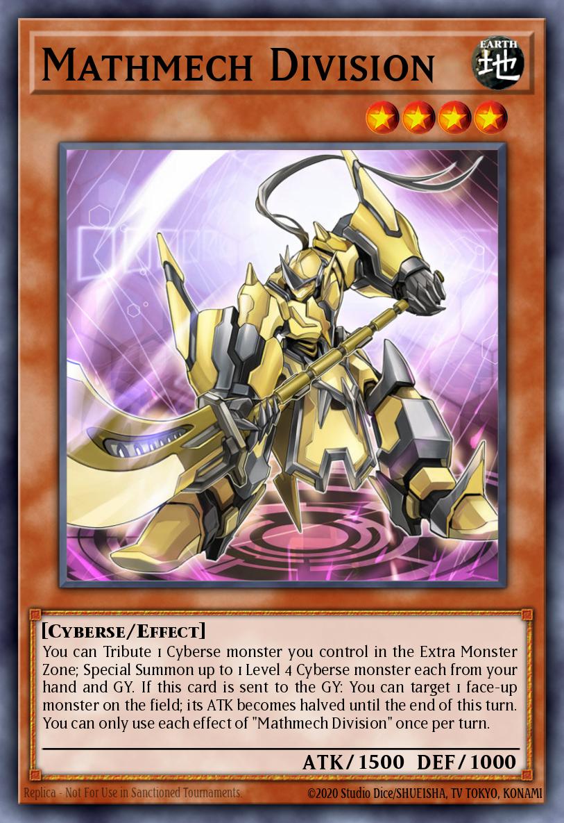 Mathmech Division #MYFI-EN006 – Mystic Fighters card