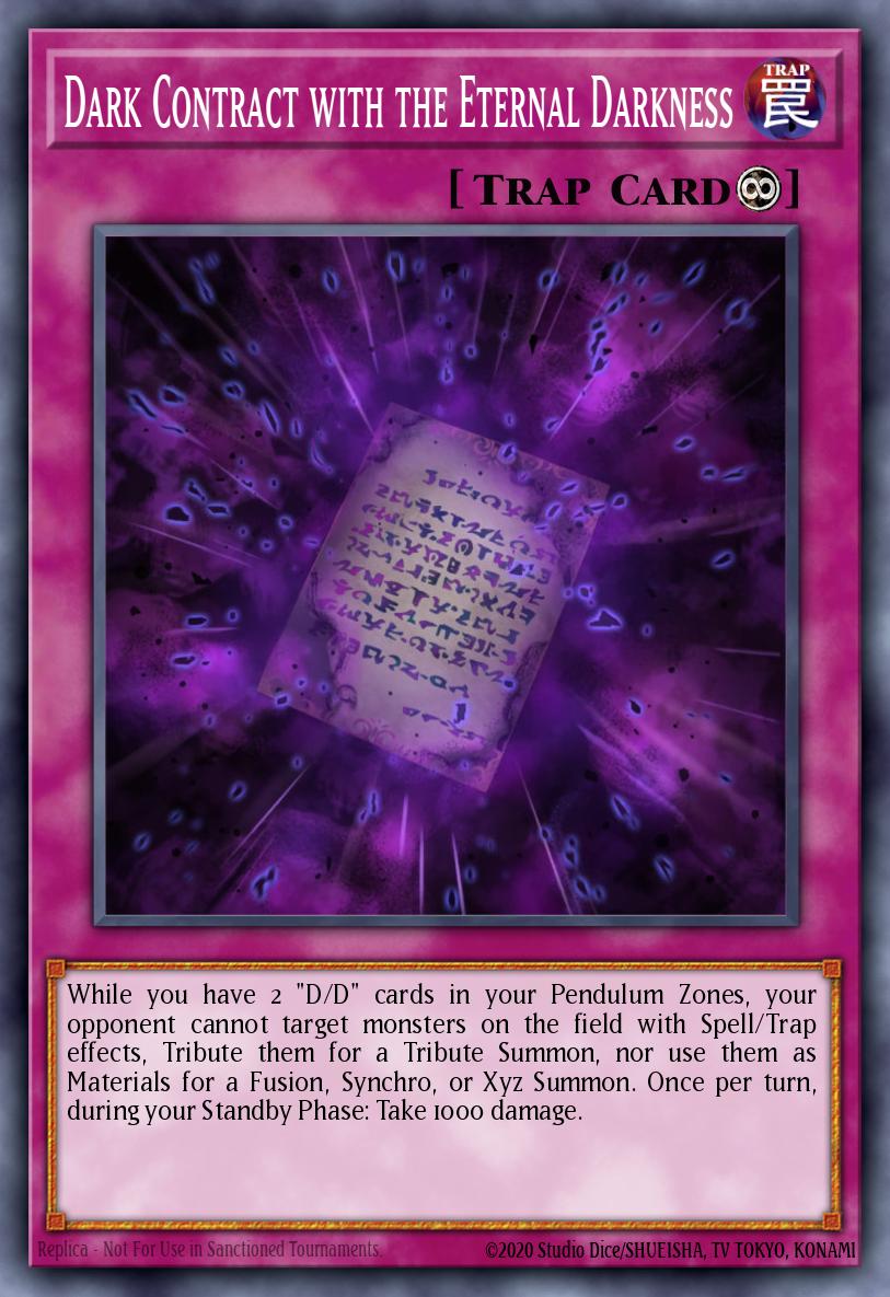 Dark Contract with the Eternal Darkness #MACR-EN068 – Maximum Crisis card