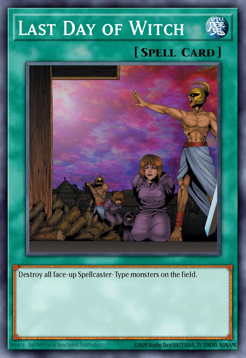 Last Day of Witch #DL9-EN001 – Duelist League Series 9 participation card card