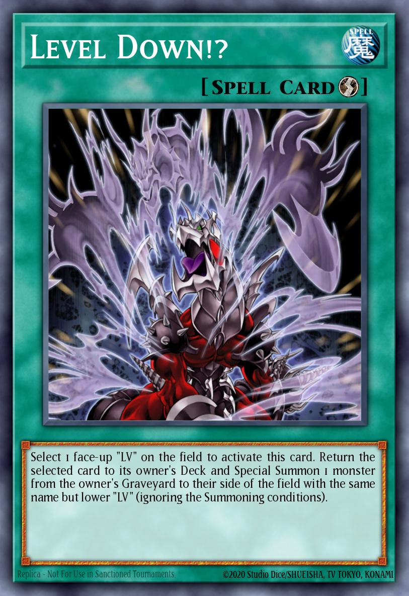 Level Down!? #CDIP-EN046 – Cyberdark Impact card