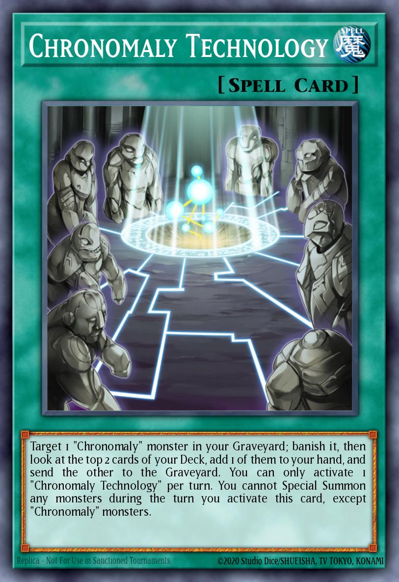 Chronomaly Technology #REDU-EN054 – Return of the Duelist card