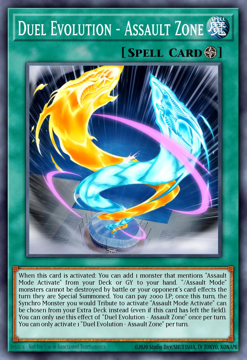Duel Evolution - Assault Zone #BPRO-EN054 – Burst Protocol card