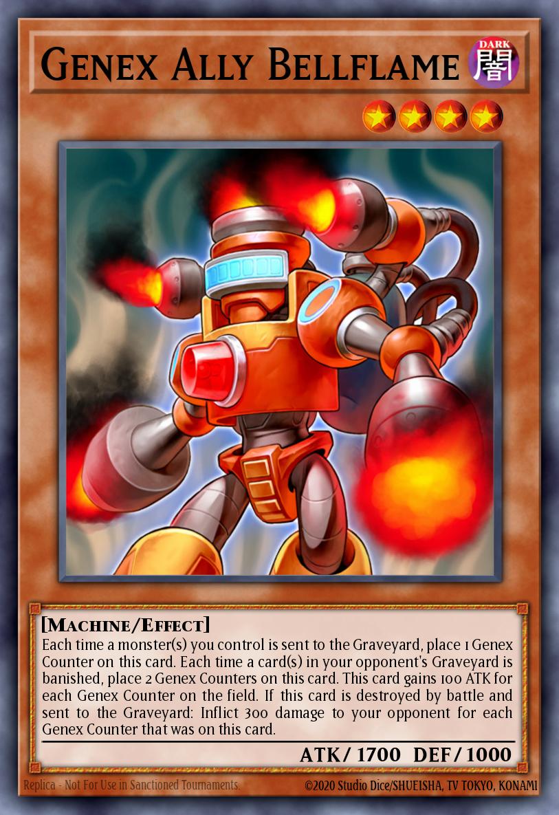 Genex Ally Bellflame #DT04-EN068 – Duel Terminal 4 card