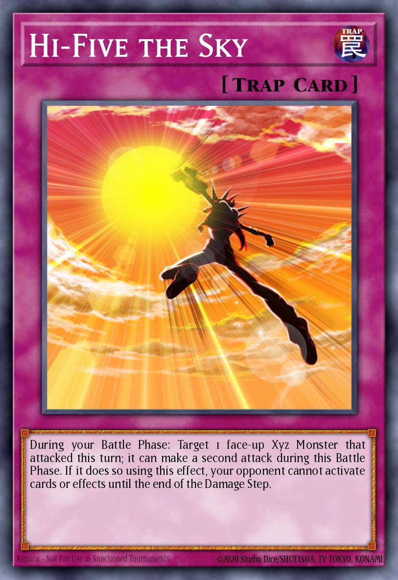 Hi-Five the Sky #WSUP-EN030 – World Superstars card