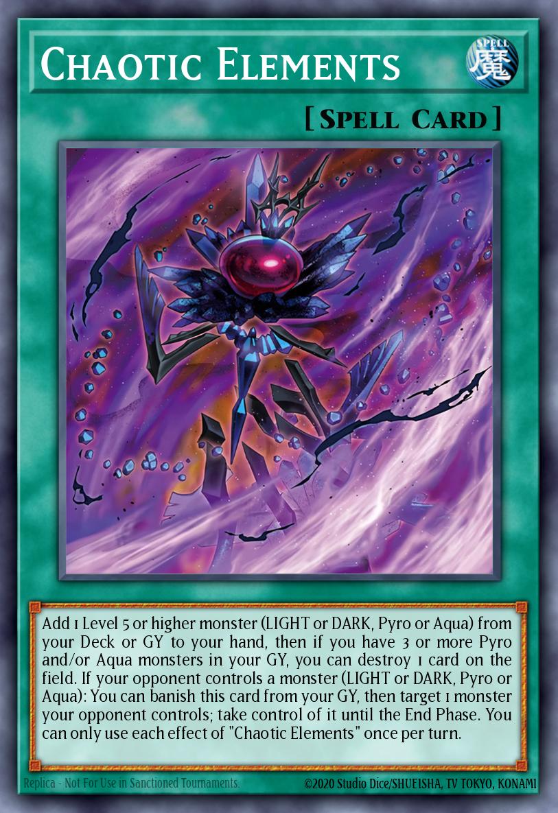 Chaotic Elements #ALIN-EN067 – Alliance Insight card