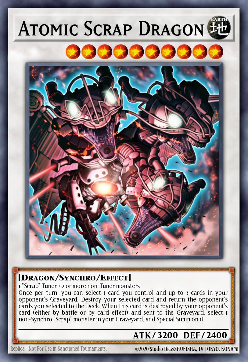 Atomic Scrap Dragon #STOR-EN043 – Storm of Ragnarok card
