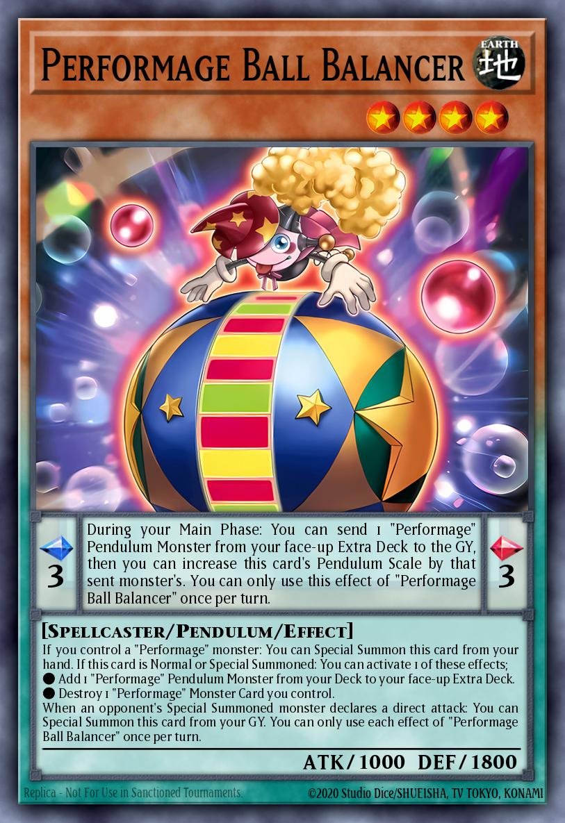 Performage Ball Balancer #ROTA-EN010 – Rage of the Abyss card