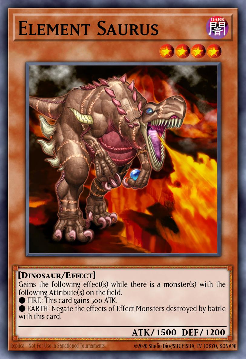 Element Saurus #RDS-EN014 – Rise of Destiny card
