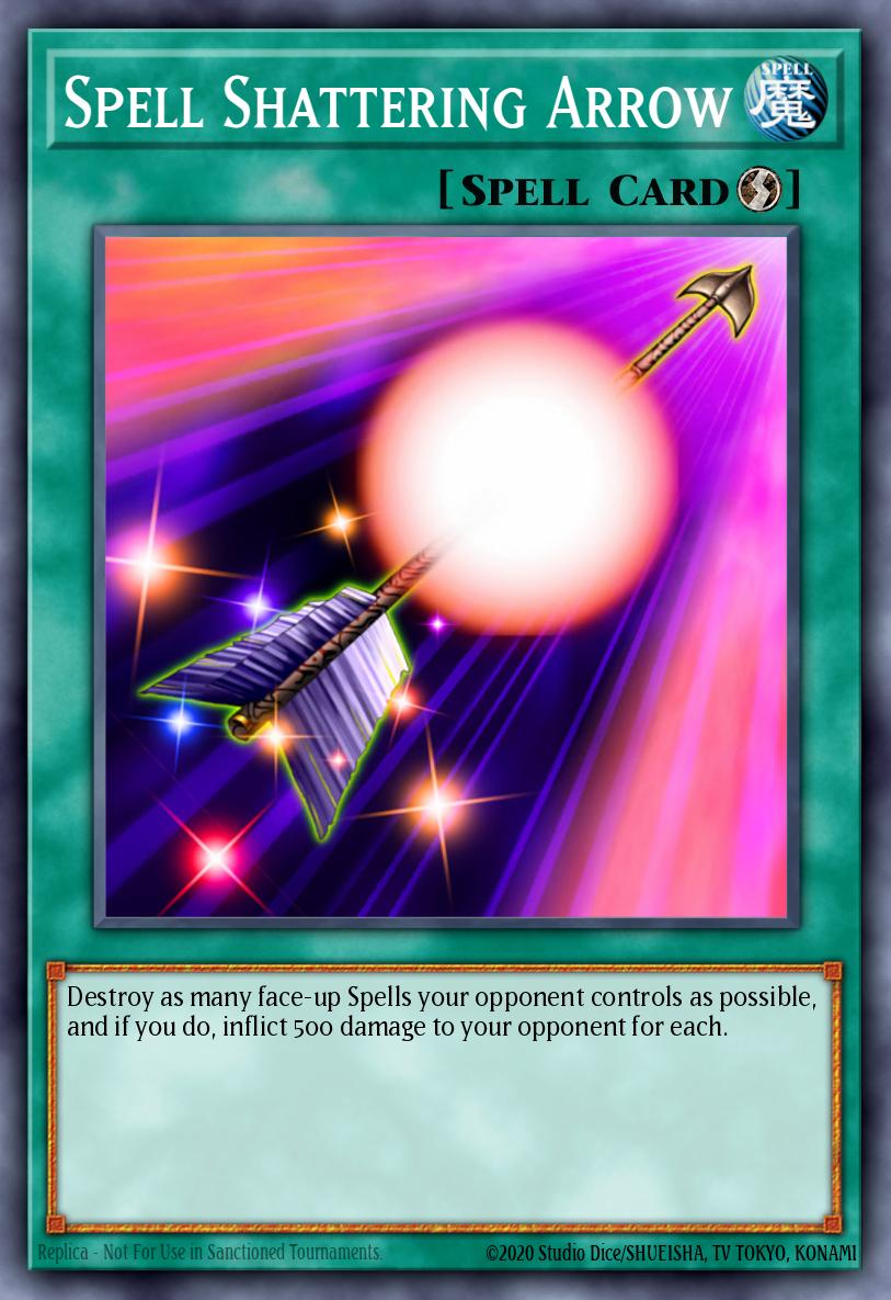 Spell Shattering Arrow #SDZW-EN018 – Zombie World Structure Deck card