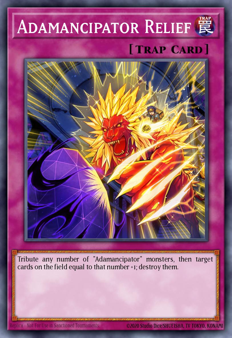 Adamancipator Relief #SESL-EN012 – Secret Slayers card