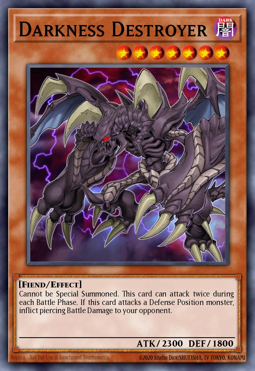 Darkness Destroyer #GX06-EN003 – Yu-Gi-Oh! GX Tag Force 3 promotional cards card