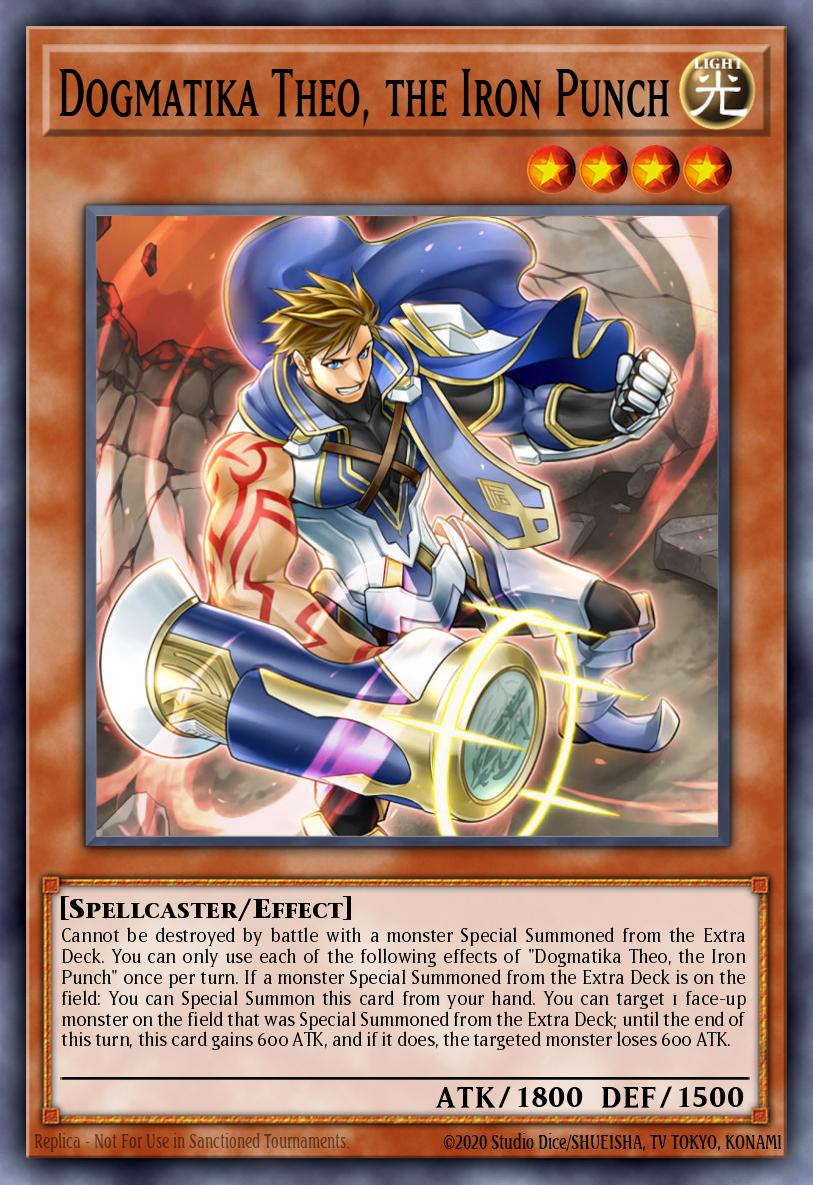 Dogmatika Theo, the Iron Punch #ROTD-EN006 – Rise of the Duelist card
