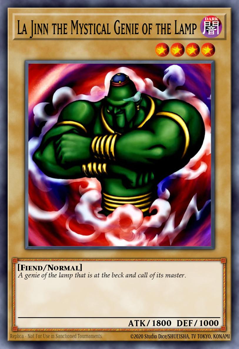 La Jinn the Mystical Genie of the Lamp #SDK-026 – Starter Deck: Kaiba card