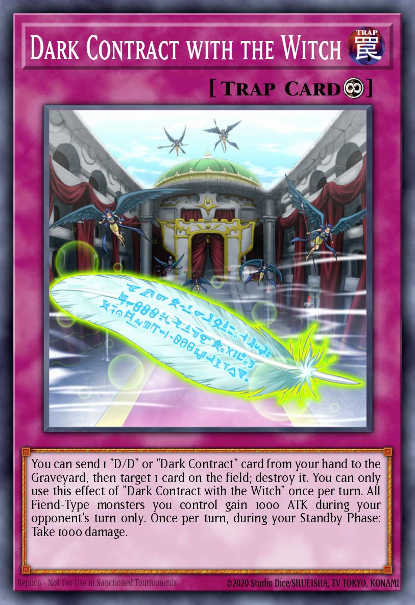 Dark Contract with the Witch #DOCS-EN095 – Dimension of Chaos card