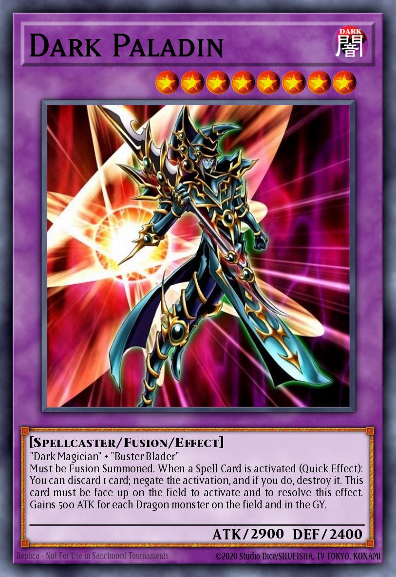 Dark Paladin #MFC-105 – Magician's Force card