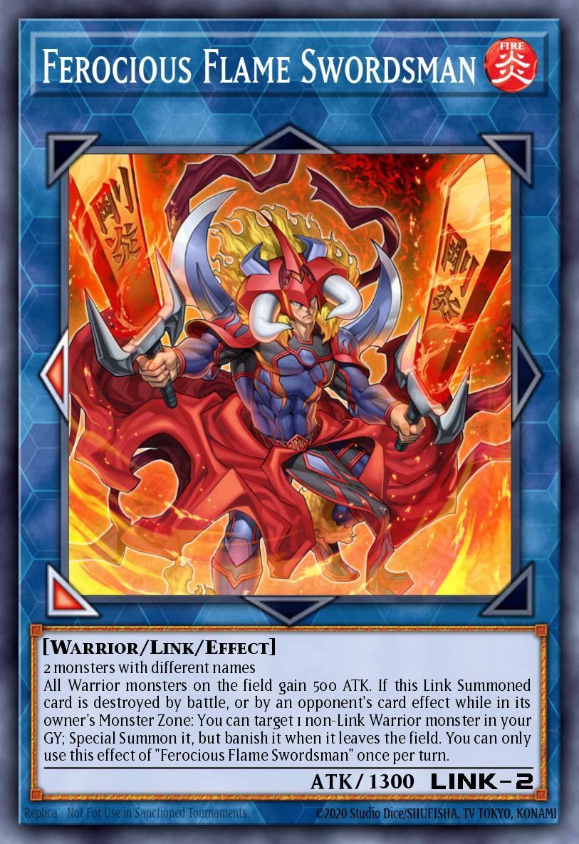 Ferocious Flame Swordsman #DUOV-EN032 – Duel Overload card