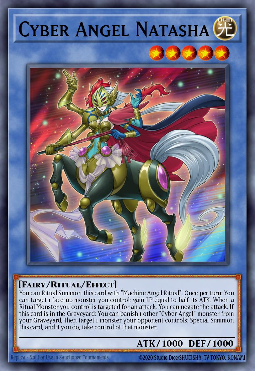 Cyber Angel Natasha #RATE-EN036 – Raging Tempest card