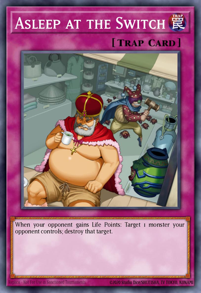 Asleep at the Switch #GENF-EN063 – Generation Force card
